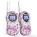 Produktbild QNIGLO Q168 Kinder Walkie Talkie Rosa Mädchen, 8Kanäle 1-5Km Konversationen Reichweite, für Outdoor-Abenteuerspiele Cosplay Zeltplatz Bergsteigen, Spielzeuge, (Tarnung_Rosa)