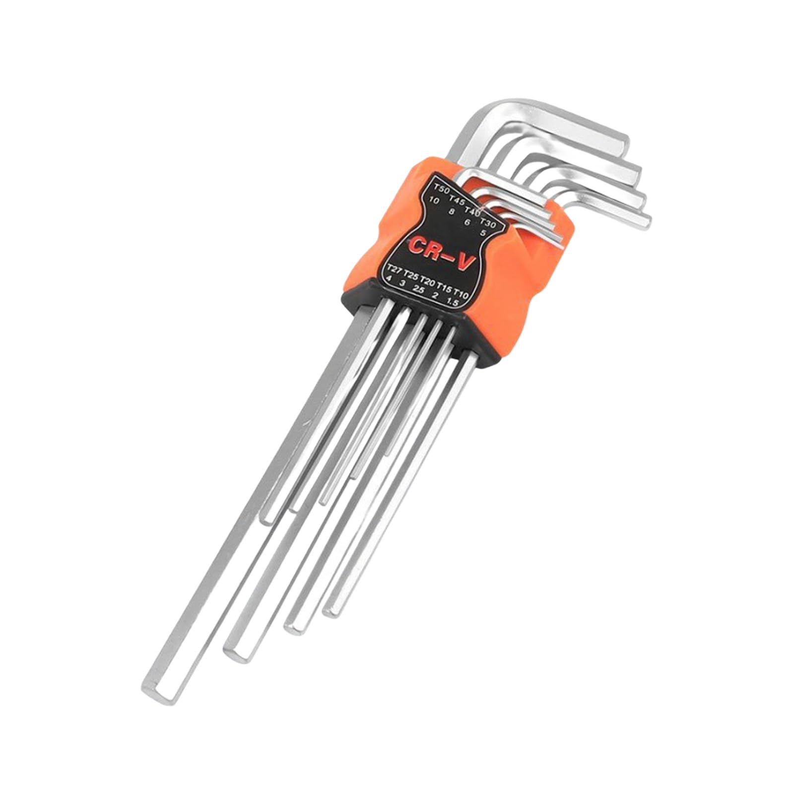 Ekoama 9 Piece L Type Wrench Set Steel Hexagonal Allen Tool L Shaped Wrenches For Automotive Repair And DIYer Maintenance