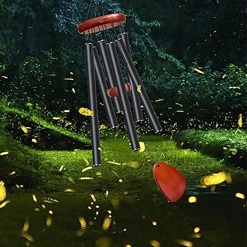 28-Black-Wind-Chimes-for-Mothers-Day-Decorative-Wind-Chimes-for-Outside-Memorial-Windchimes-Remembrance-Gift-for-Women-Mom-Grandma-Metal-Wind-Chimes-Outdoor-Decor-for-Garden-Patio-Zen 28 Black Wind Chimes for Mothers Day Decorative Wind Chimes for Outside Memorial Windchimes Remembrance Gift for Women Mom Grandma Metal Wind Chimes Outdoor Decor for Garden Patio Zen