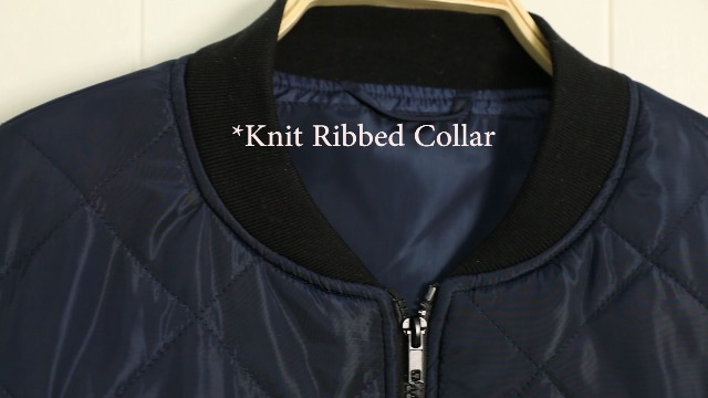 Mens Bomber Quilted Jackets Diamond Winter Chunky Varsity Flight