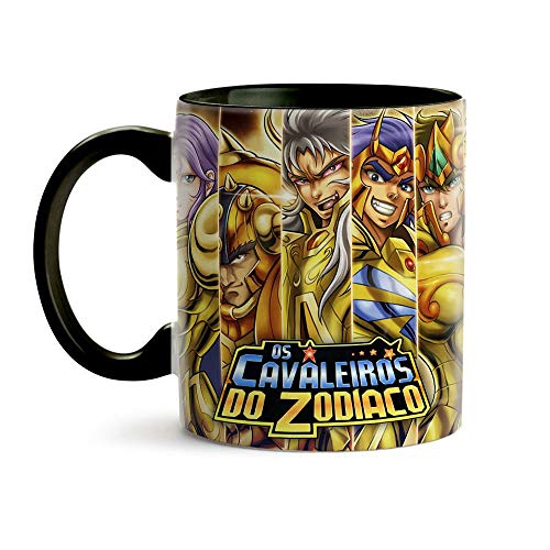 CANECA CAVALEIRO DO ZODÍACO - OURO