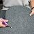 Orgthin 20PC Carpet Tiles Peel and Stick, Self Adhesive Carpet Floor Tile 24" x 24", Light Grey Soft Padded Flooring Sticker, Home Decor for Bedroom Living Room Office, 20 Tiles per Box