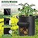 AGOLEAM 4 Packs 10 Gallon Potato Grow Bags, Heavy Duty Nonwoven Fabric Pots with Handles for Planting Vegetables, Flowers