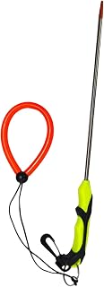 HDOYTXXM Diving Stick Puntero Varilla de Aleación de Aluminio Tanques Knocker Underwater Shaker Ruido Maker Lanyard Rod con cordón de muñeca