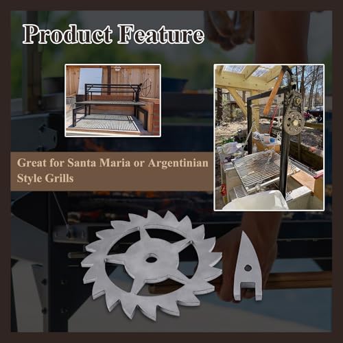 Ratchet & Paw Gear para Parrilla Santa Maria miniatura 3