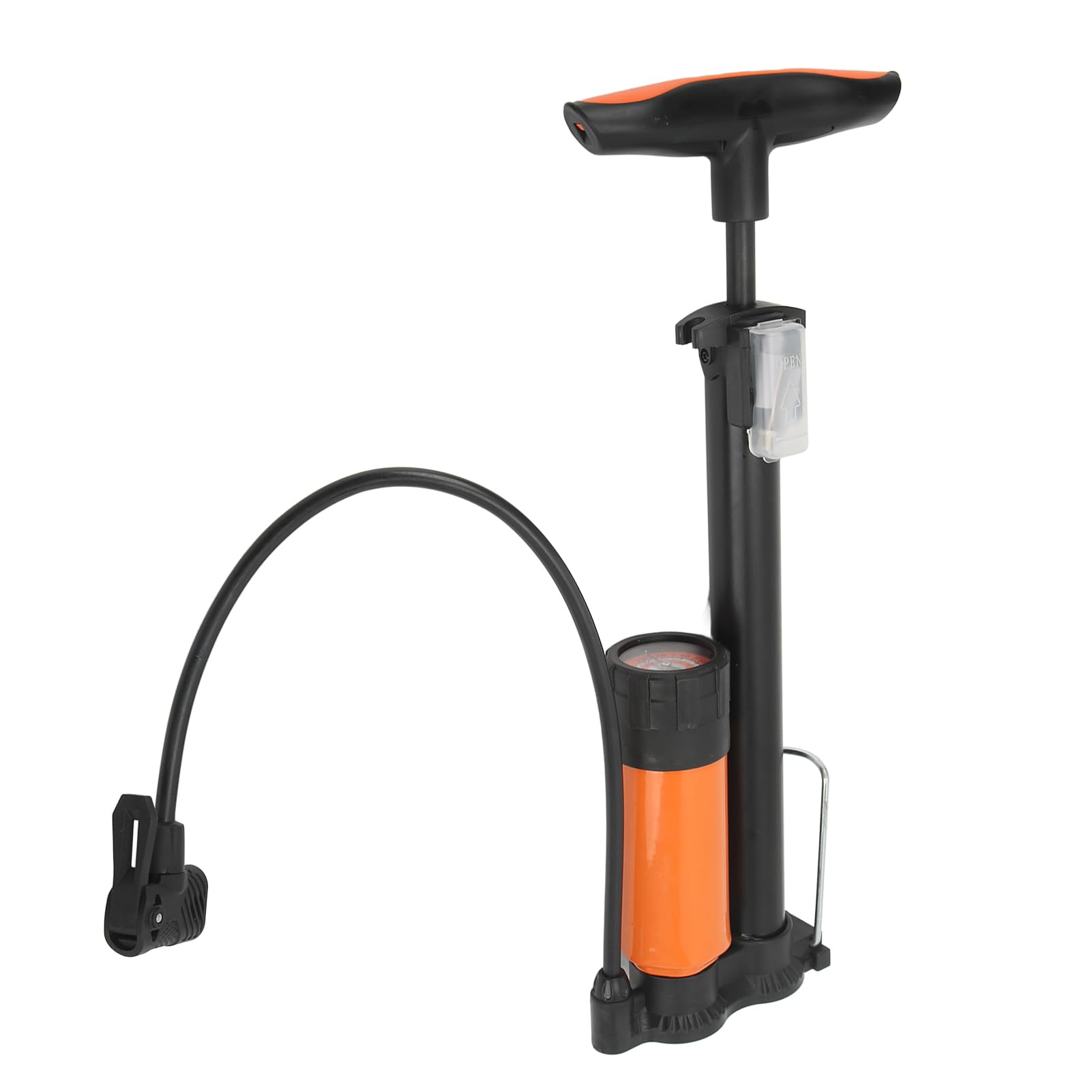 Pompa ad Aria ad Alta Pressione per Pneumatici da Bici da Strada di Montagna Strumento di gonfiaggio Portatile con barometro preciso Uso Interno ed Esterno
