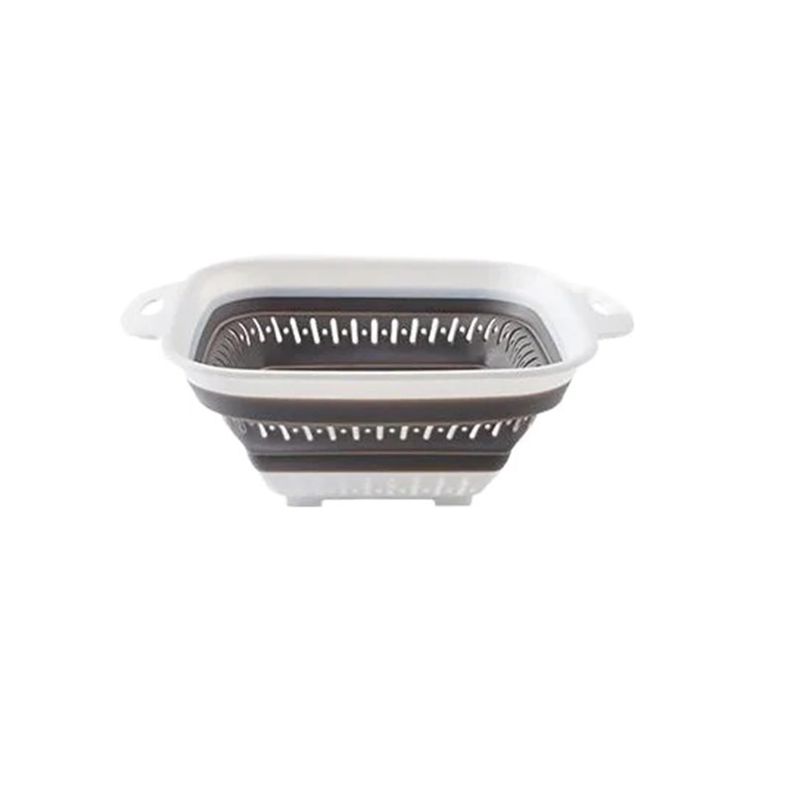 WZPTLKIBAD Collapsible Silicone Storage Basket Fruit Vegetable Drainer