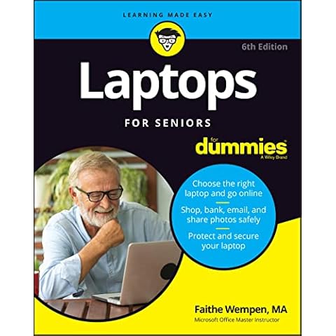 Laptops For Seniors For Dummies Cover