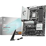 MSI B850 Gaming Plus WiFi Motherboard, ATX - Supports AMD Ryzen 9000/8000 / 7000 Processors, AM5 - DDR5 Memory Boost 8200+ MT/s (OC), PCIe 5.0 x16 & 4.0 x16, M.2 Gen5, Wi-Fi 7, 5G LAN