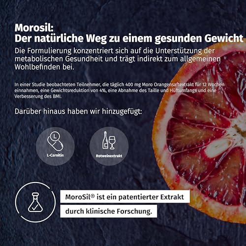 Nature's Finest by Nutrisslim Night Burn Extreme, die Nacht Stoffwechsel Beschleunigen Formel mit Morosil (400 mg), L-Carnitin – Fördert Einschlafhilfe mit Baldrian - Natural, Glutenfrei – Bild 5