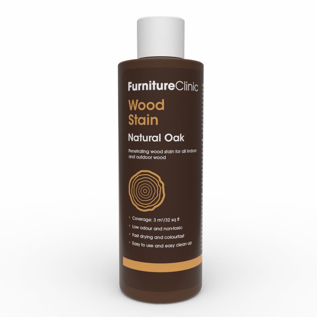 Furniture Clinic Wood Stain 250ml Natural Oak (B08CXDRVFQ) Amazon Price History, Amazon Price Tracker