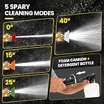 5000PSI Electric Pressure Washer, Adjustable Pressure Power Washer - Image 5