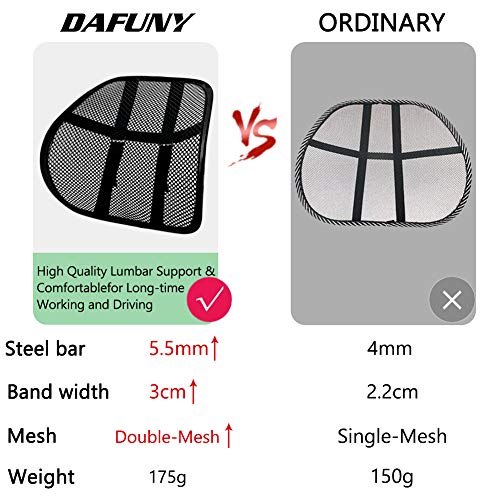 DAFUNY-Office-Chair-Back-Support-Car-Lumbar-Support-2-Pack-Lower-Back-Support-Pillow-Double-Mesh-Lumbar-Support-Pillow-Air-Flow-Breathable-BackLumbar-Support-for-Car-Office-Chair