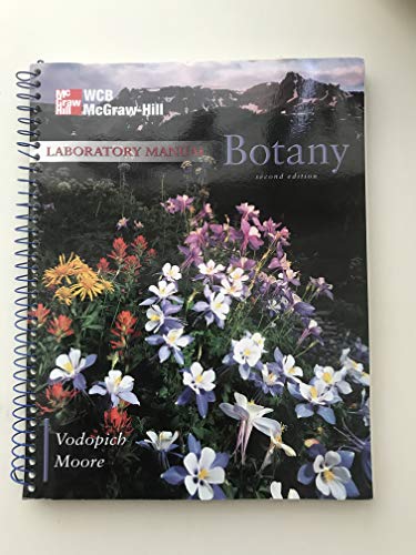 Laboratory Manual To Accompany Botany