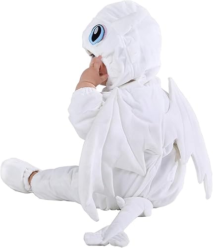 Miniatura 2 de HSCTEK Disfraz de dragón para bebé, disfraz de dragón infantil para bebés niños y niñas, disfraz de Halloween para bebés recién nacidos de 9 a 12