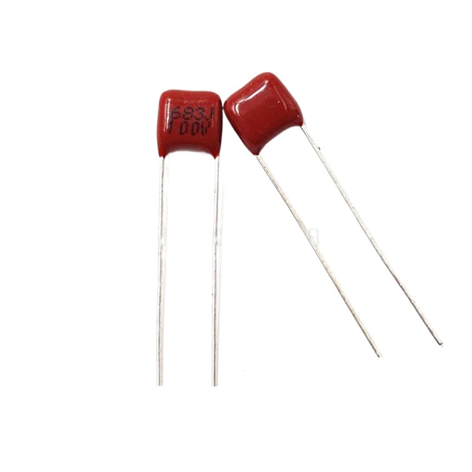 Condensateur à film 68nF 100V CBB CAALO à faible perte pour filtrage audio haute fidélité