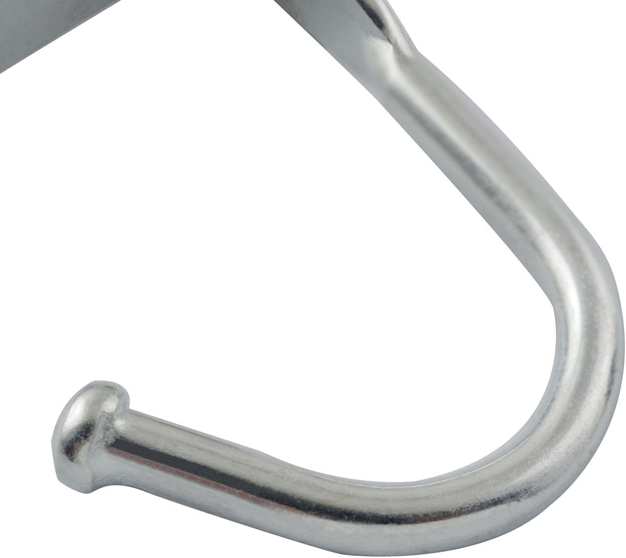 XGNG 6PCS Stainless Steel Bend Hooks Over The Shelf Cutlery Hardware Rack Metal Under Shelf Coat Hooks for Kitchen Cabinets Bathrooms to Hang Cups Spoons Bottle Openers Dishcloths Towels