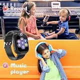 JUBUNRER Inteligentny Zegarek dla Dzieci Gry Telefon SOS Budzik Muzyka