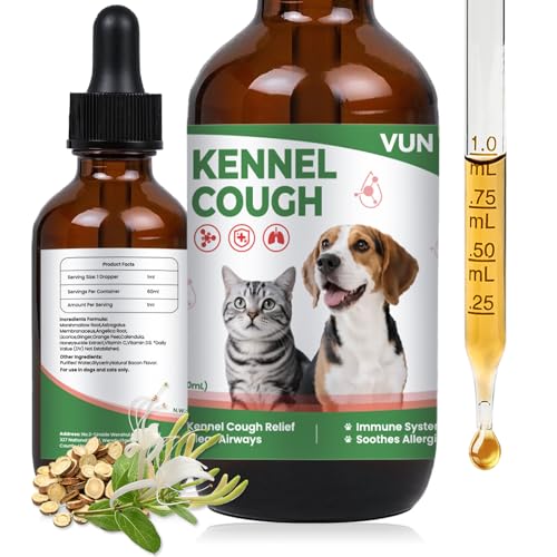 Kennel Cough Herbal Drops Bacon Flavor