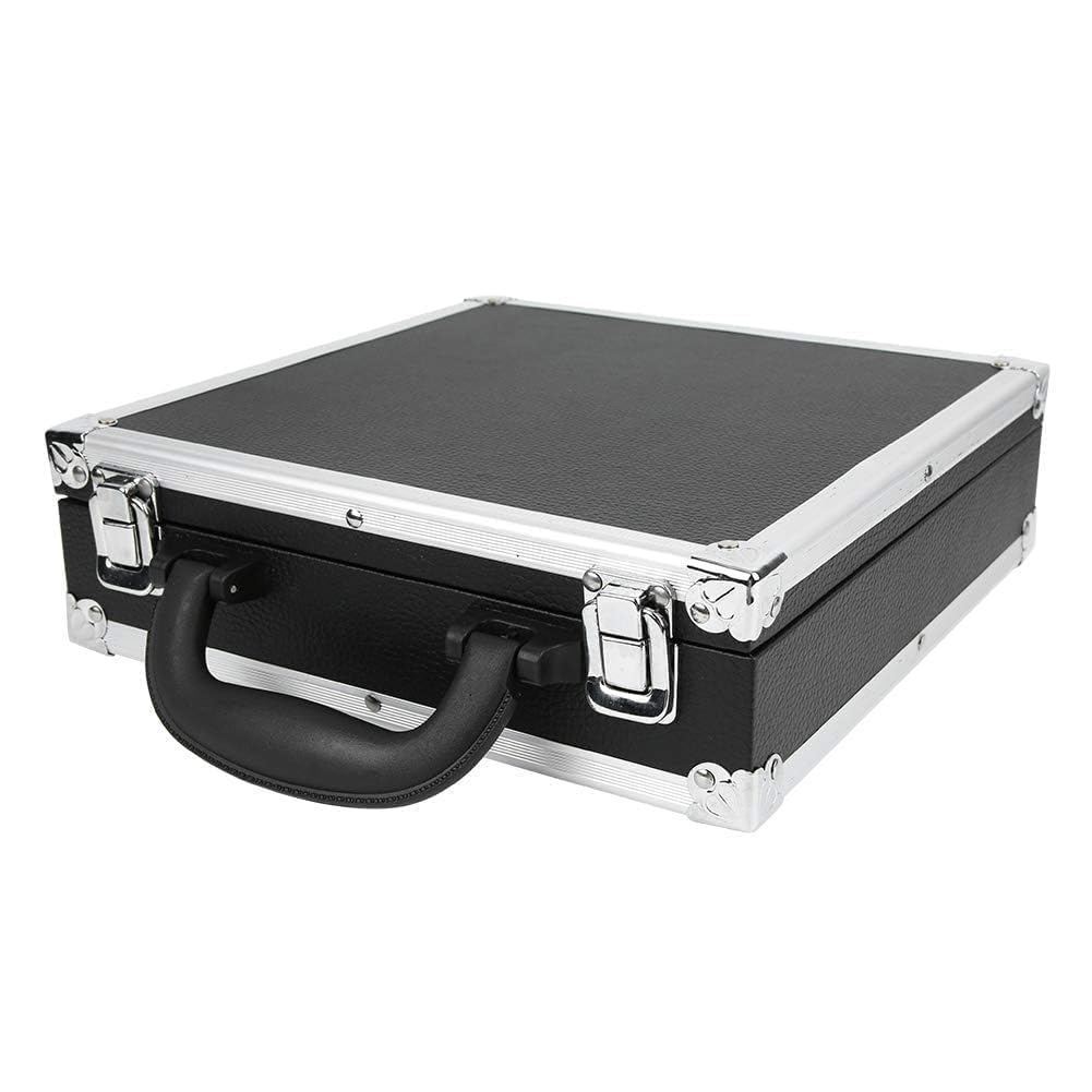 Agatige Boîte De Rangement Peut Contenir 16 Boules pour Balles Billard Pool Ball Holder Box Holder Container avec Poignée De Transport pour Billard, Boîte De Rangement De Boules De Billard Snooker
