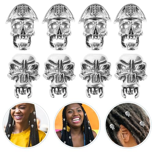 Accesorios de cabello Toyvian sin deformación, pack de 10 piezas de aleación con patrón antiguo 7