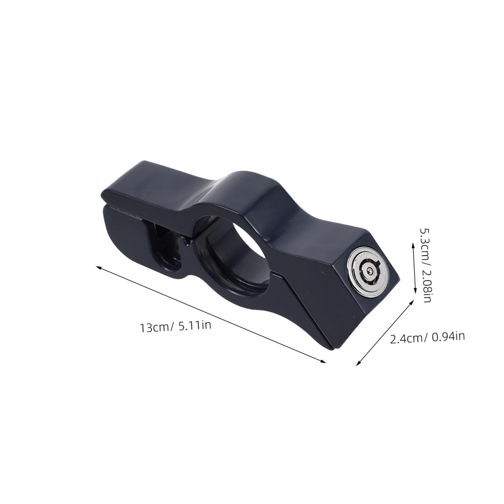 Mobestech 2 Cerraduras Antirrobo para Motocicleta Scooter Eléctrico Freno De Moto Palanca De Bloqueo Hebilla De Bloqueo Manija De Motocicleta Manija del Acelerador Cerradura