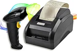 Impressora Termica Nao Fiscal 58mm +leitor De Código Barra