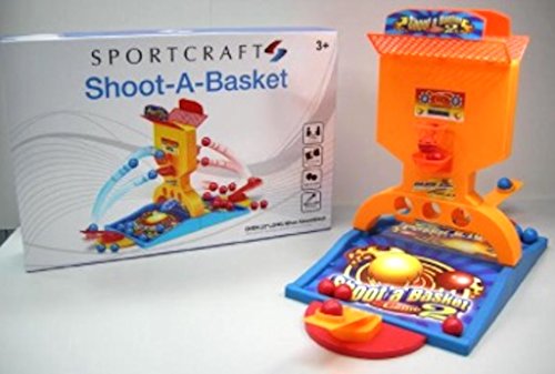 Sportcraft Shoot a Basket 1 or 2 player Basketball Game