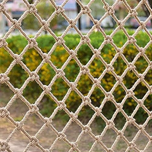 Heavy Duty 14MM Cargo Net for Pets & Birds, Climbing Rope Swing Safety Netting, Customizable Rope Mesh Net for Bird Toys & Outdoor Use