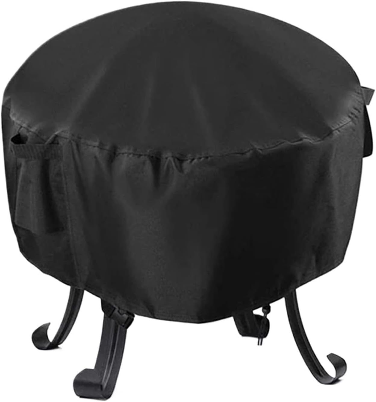 Patio Brazier Covers Fire Pit Heavy 600D Oxford Cover Rainproof Barbeque Grill Dustproof Furniture Supplies(71x40cm)