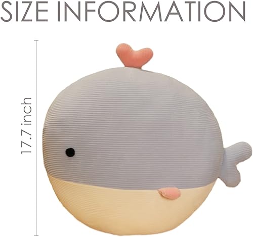 Miniatura 9 de Almohada de peluche de 138 pulgadas suave y lindo pez rosa almohada de peluche Kawaii para abrazar el cuerpo esponjoso juguete de peluche de anime