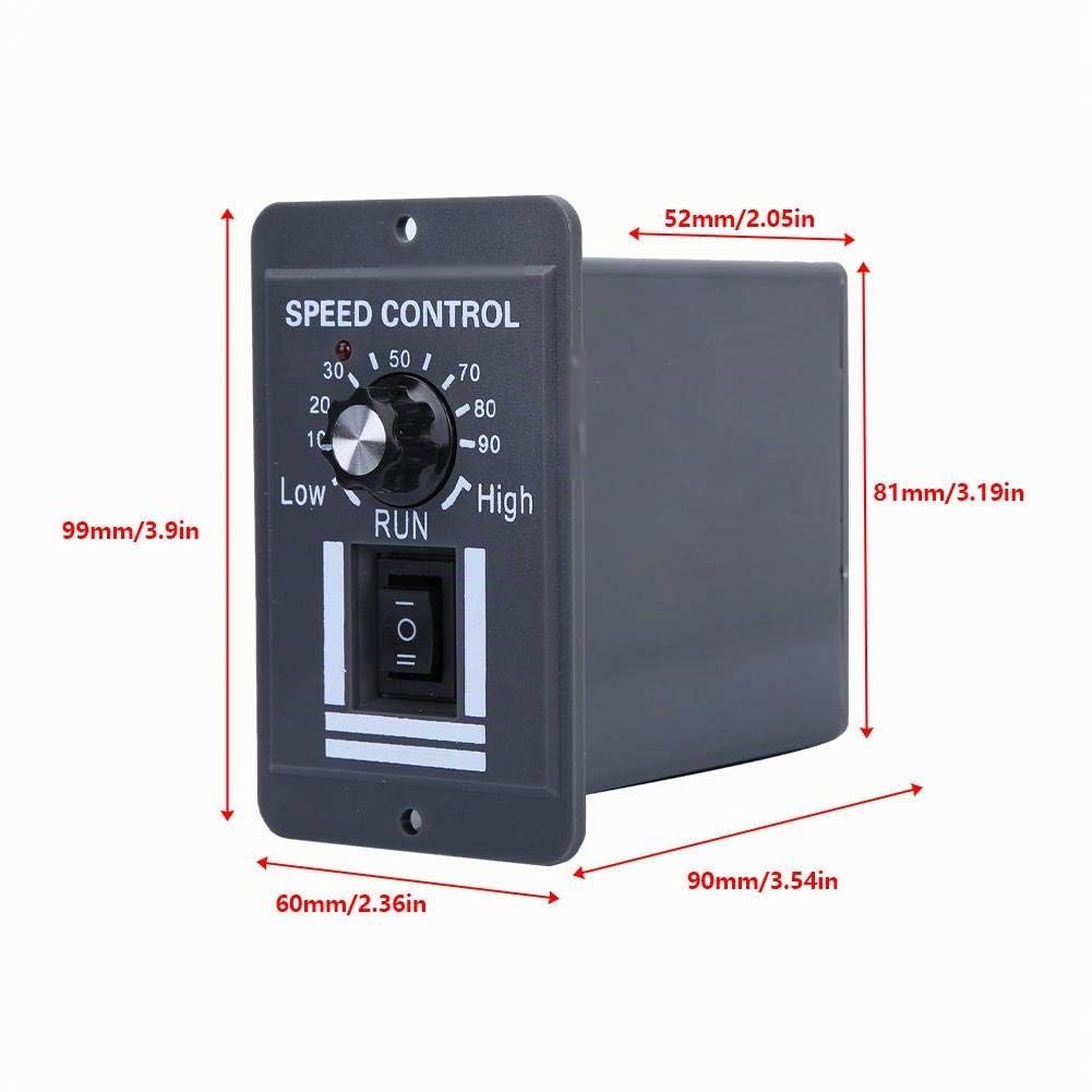 Regolatore di Velocità Motore CC PWM 40A 12-60V con Interruttore Reversibile per Applicazioni Industriali e Domestiche Controllo Preciso Affidabile