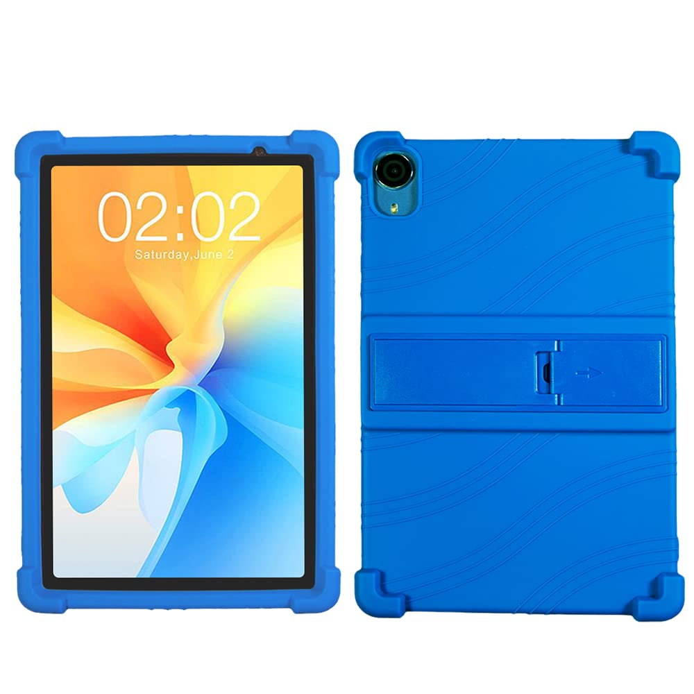 YGoal Custodia Per PRITOM Tab 10 Lite - Leggera custodia protettiva antiurto per bambini morbida Silicone Case Cover per PRITOM Tab 10 Lite Tablet, Nero