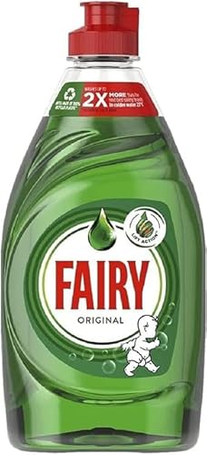 Fairy Clean and Fresh Original Liquide Vaisselle 383 ml (lot de 5)
