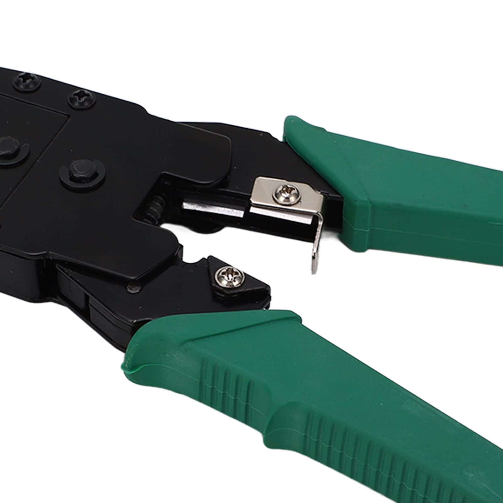 Kit d'outils réseau 12,7 cm Hernet Câble de Sertissage Câble Réseau Portable Te avec Pince Crim, Pince à dénuder, Câbles Cat5e Cat6,
