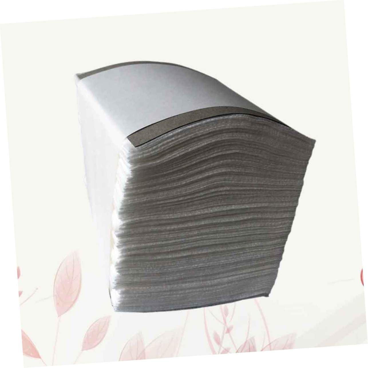 VALICLUD 300stücke Faltbare Vlies-make-up-entferner-pads Gesichtsreinigungstücher Für Salon Und Heimgebrauch Einwegpads Weiß Saugfähig Und Hygienisch