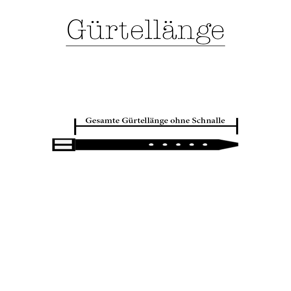 Ledergürtel, 3 cm breit, Made in Germany, echt Leder Gürtel für Damen und Herren, kürzbar-Grau-90 cm Gesamtlänge 100 cm