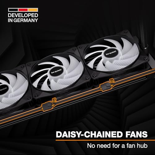 Image of be quiet! Pure Loop 3 LX 360 mm, All-in-One Water Cooling, 3 Light Wings LX 120 mm PWM High-Speed Fans, ARGB Cooling Block Featuring 10 Included Lighting foils, Impressively high Cooling Performance