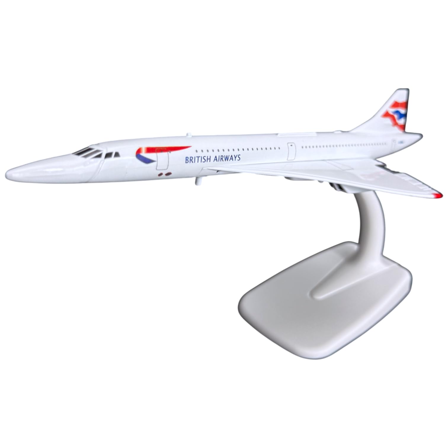 Airmodels British Airways Concorde Diecast Aircraft Model 1/400 Scale Plane Toy Collectable Gift Diecast Metal