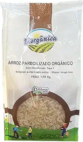 Arroz Parboilizado Orgânico Biorgânica 1kg