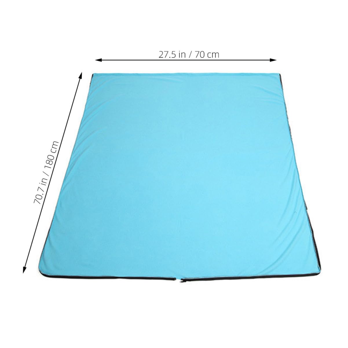 POPETPOP Saco de Dormir al Aire Libre Acampar Saco Dormir campingas Saco Cama Saco dormilocos Saco de Dormir Bolso al Aire Libre portátil Saco de Dormir para Clima Fresco Blue