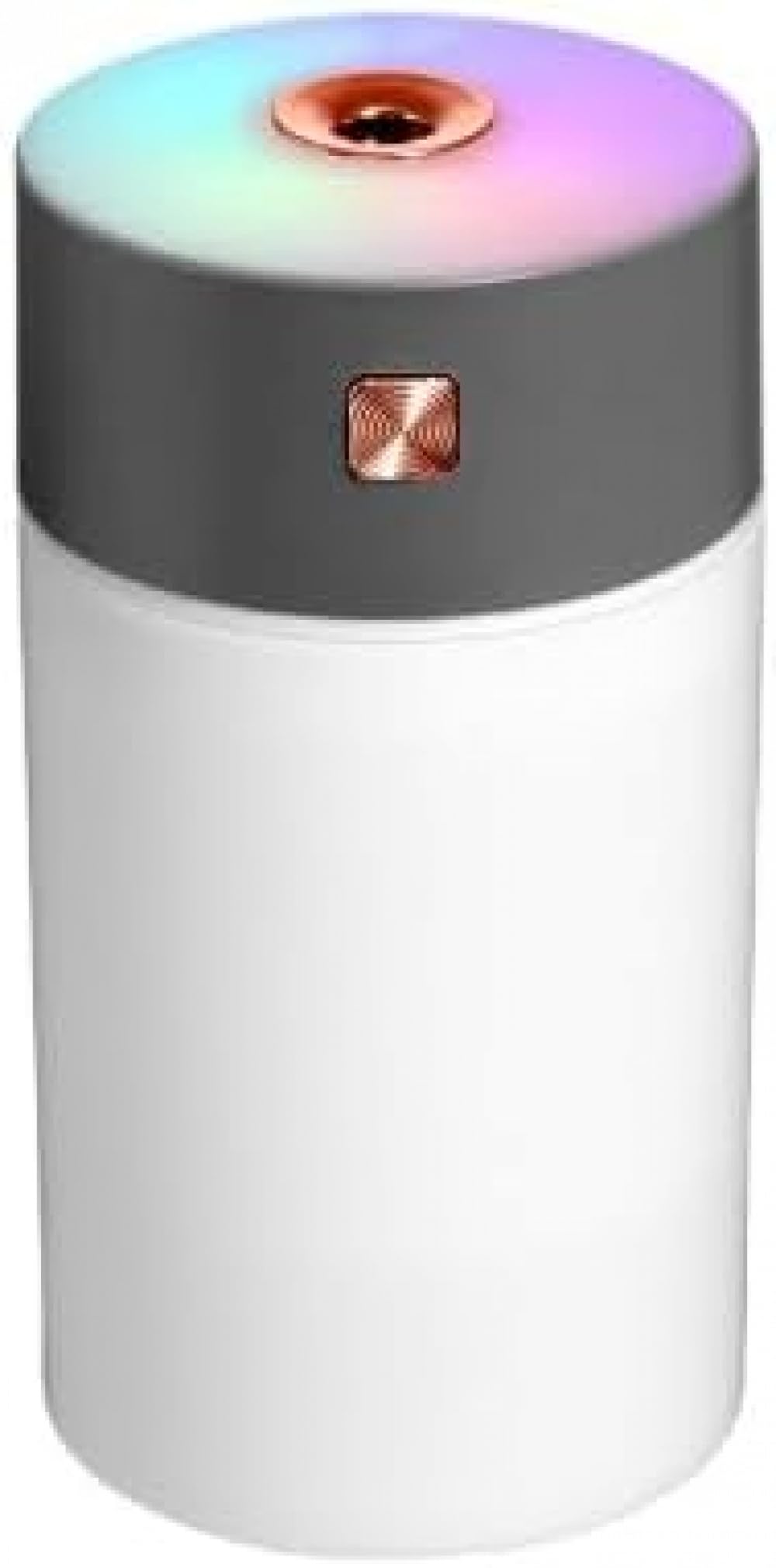Rutexc ワンルーム用加湿器、小型加湿器、軽量、持ち運びやすく、様々な場所で使用可能、卓上/車用/オフィス/寝室/部屋/自宅、多目的、日常的な使用において、簡単に設置して運転することができ、手軽に湿度を上げることができます。お気軽にご購入ください。