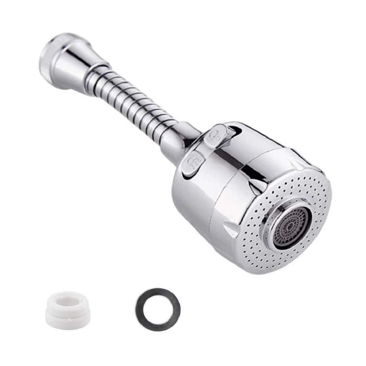 See full amazon price history chart for HENIJ Water Swivel Faucet Extender, 360 ° Rotatable Spray Head Adapter Kitchen Swivel Tap Double Mode Water Saving Spray Splash-Proof Faucet for Bathroom Kitchen (LONG, Pack of 1) HENIJ Water Swivel Faucet Extender, 360 ° Rotatable Spray Head Adapter Kitchen Swivel Tap Double Mode Water Saving Spray Splash-Proof Faucet for Bathroom Kitchen (LONG, Pack of 1) (B09R1YLW6K) Amazon Price History, Amazon Price Tracker