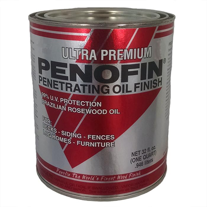 Image of Penofin F3MCLQT Red Label Ultra Premium Stain (250-VOC), Clear, 1 Qt