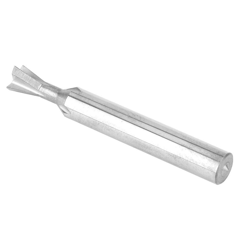 Fresa A Coda Di Rondine In Acciaio Tungsteno - D8xL60x75° Per Lavorazione Legno E Metalli - Foto 10