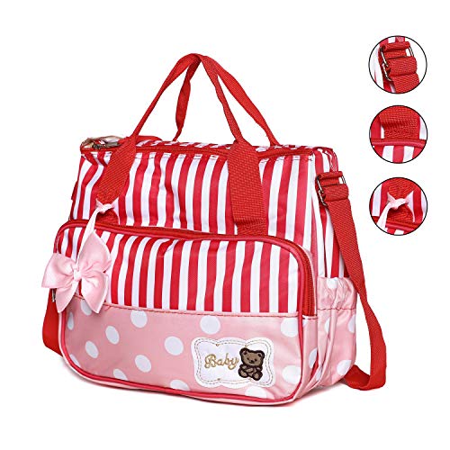 Buy Xcluma Baby Diaper Bag Maternity Mother Bag Size 30 X 11 X 25 Cm Red Online At Low Prices In India Amazon In