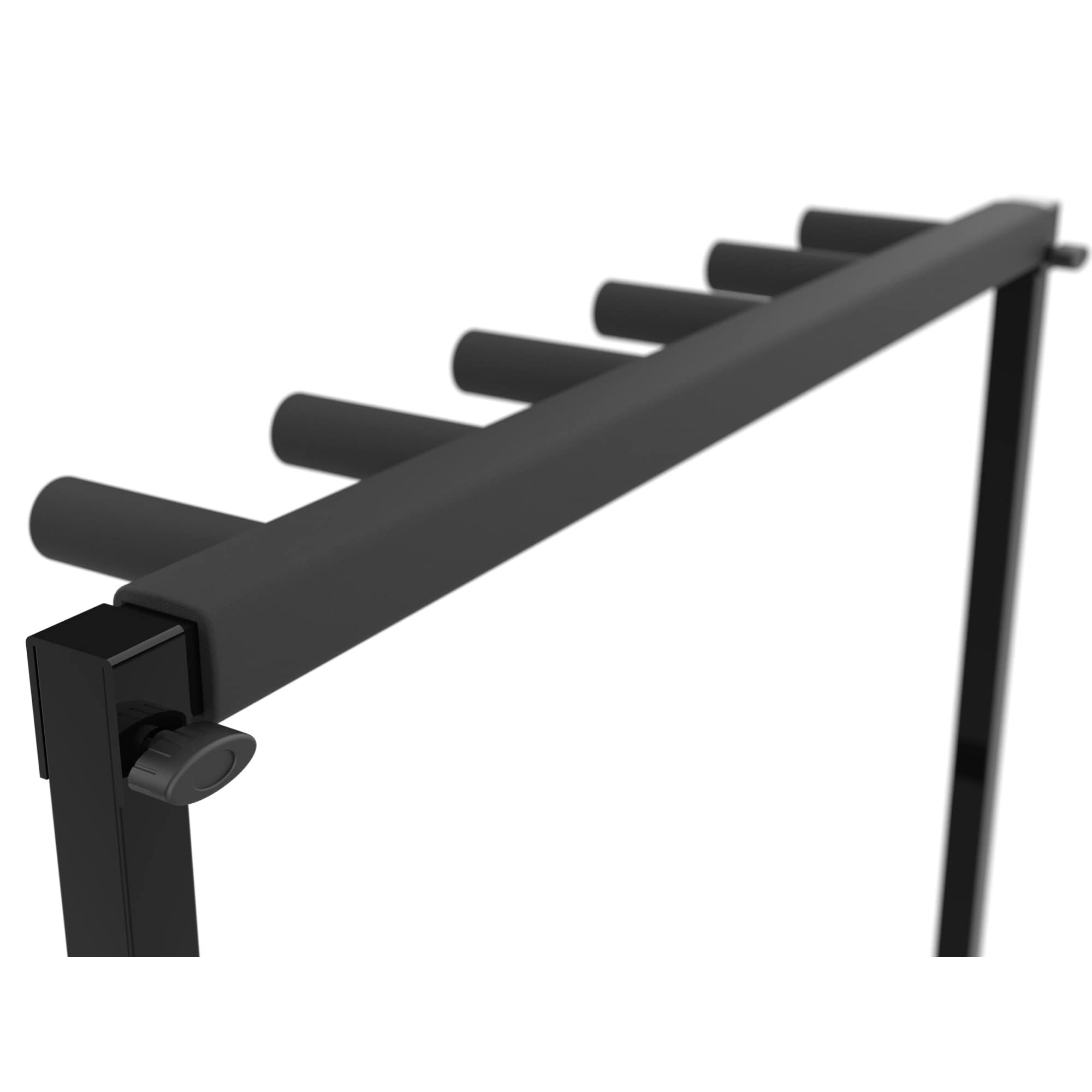 Monkey Loop Floor Prime 5 - Support pour 5 Guitares ou Basses - Rempli de Mousse - Résistant aux Rayures