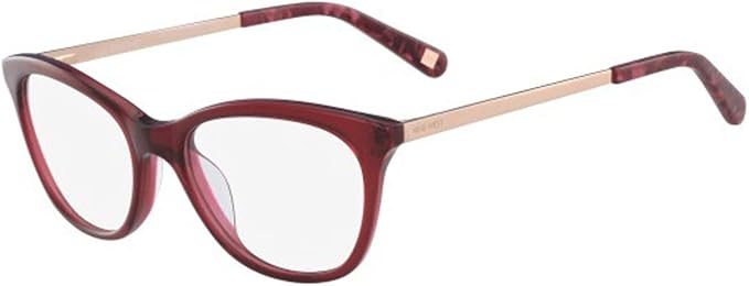 Nine West Occhiali da Vista NW8004 602 Crystal Burgundy : Amazon.it: Moda