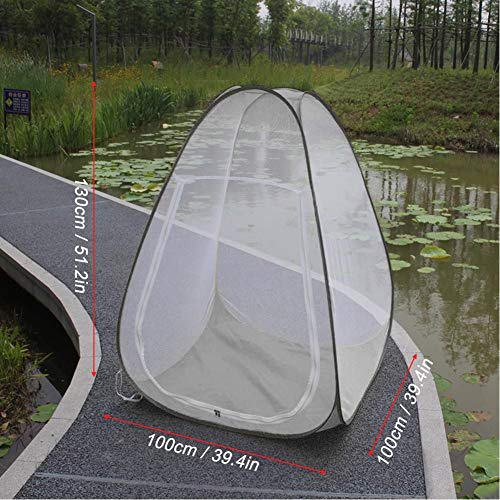 Carpa de meditación YANGXUN con mosquitero y estructura plegable miniatura 4