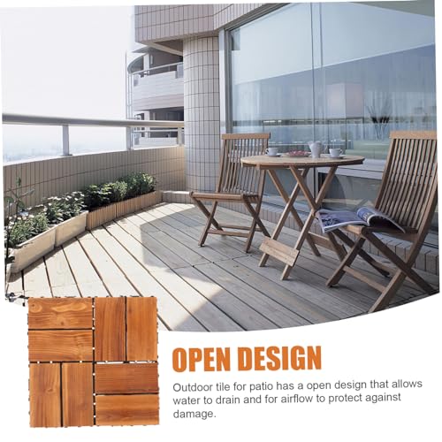 Dalles de terrasse emboîtables pour rénover un sol abîmé